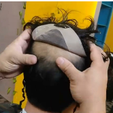 men's wig fixing